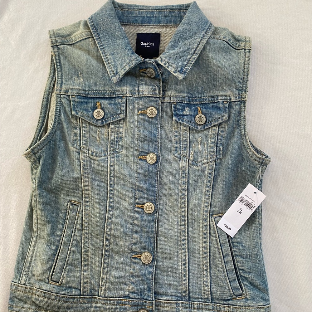 NWT DENIM VEST